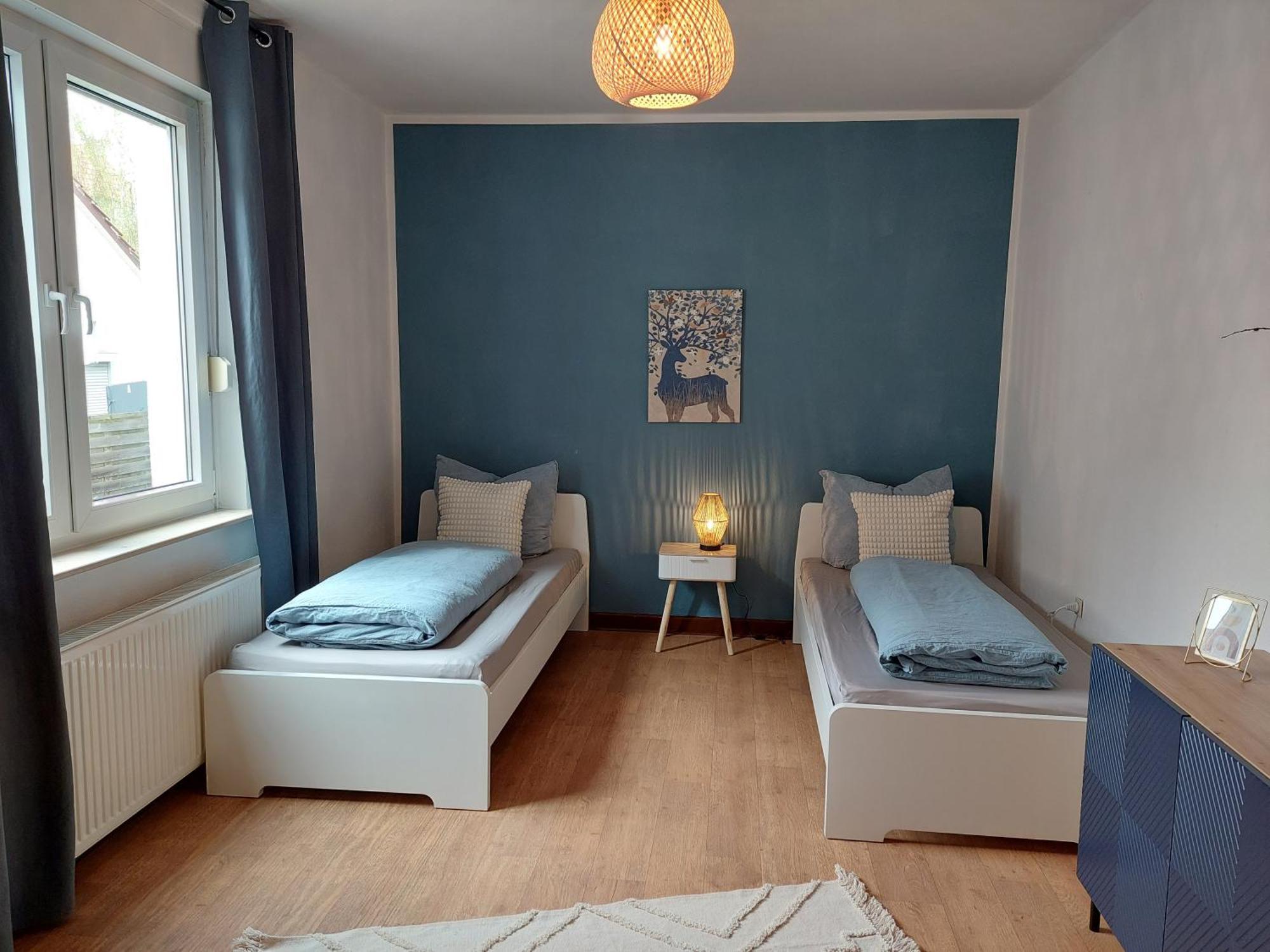 Cozy Home, 7 Beds, Wifi, Kitchen, Balcony, Bielefeld Center Exterior foto